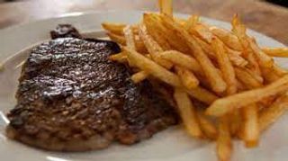 Plain Steak & Chips