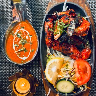 Camarão Rei Tandoori