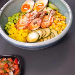 Bibimbup shrimp small