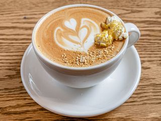 Popcorn latte