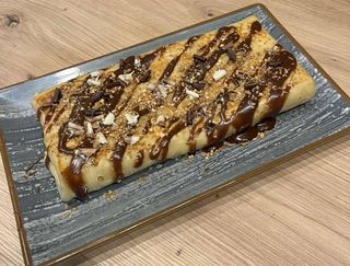 Млинець банан з нутелою