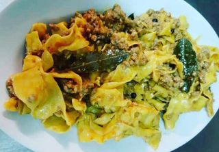 Pappardelle  al sugo d'anatra