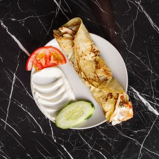 Sandwich chawarma poulet