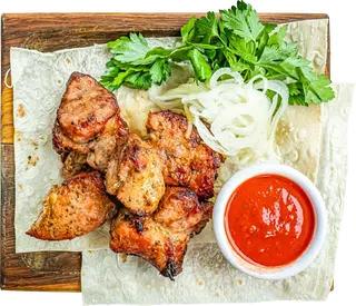 Шашлик з курячого стегна (230 г)