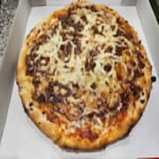 Pizza Clásica Mediana Barbacoa (30 Cm.) Sin Gluten.