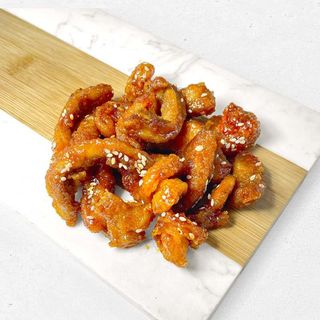 Мікс креветок та курча теріякі спайсі