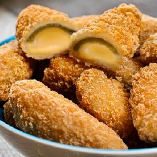 Jalapeños con queso frito (5 uds.)