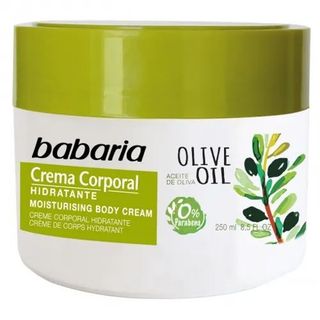 Crema Corporal Nutritiva Oliva Babaria 250 Ml.