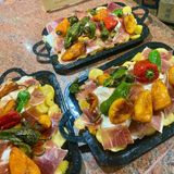 Huevos rotos con jamón ibérico