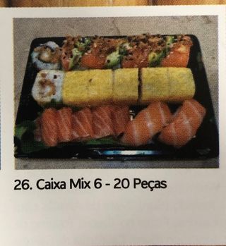 F26. Caixa Mix 6 - 20 Peças