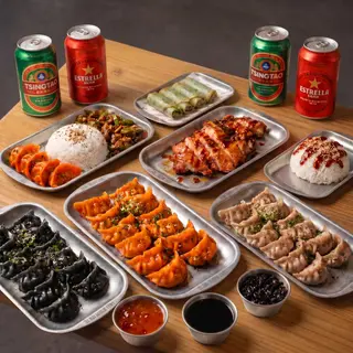 Menu para 4 四人份菜單