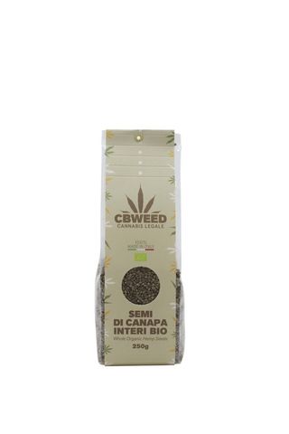 Semillas De Cáñamo Enteras Ecológicas - 250Gr
