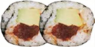 37P. Futomaki Atún Y Aguacate Con Salsa Picante (8 Uds.)