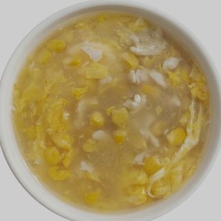 Zuppa di Mais con Pollo