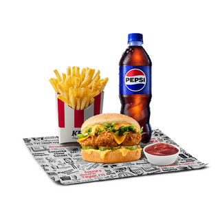 Мини Чизбургер Сырный Комбо