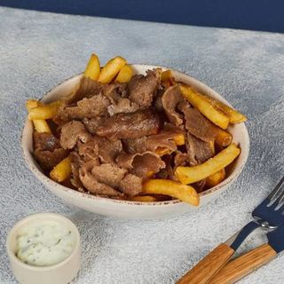 PLATO Pita de Ternera con patatas