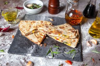 Piadina Crudo e Verdure