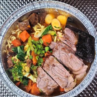 Ramen de ternera con salsa china 