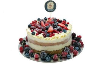 კენკრის ტორტი, 8 ნაჭერი