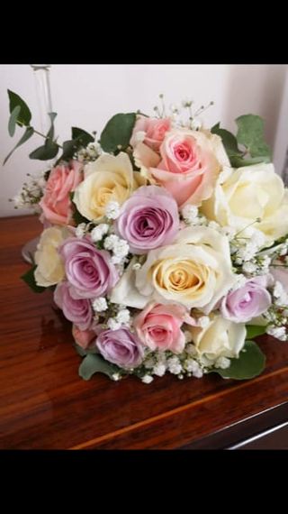 Bouquet rose misti di colore 