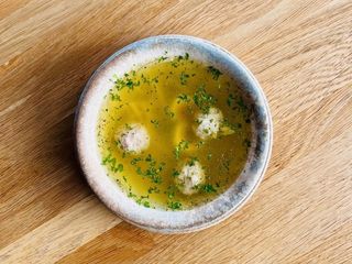 Курячий бульон з мітболами (300ml)