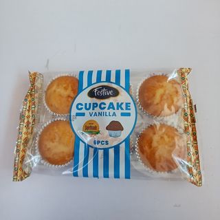 FESTIVE VANILLA CUP CAKE 