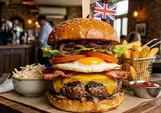 Hamburguesa De Ternera Completa