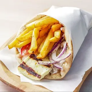 Pita Halloumi