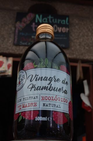Vinagre De Franbuesas ecológico 500 ml.