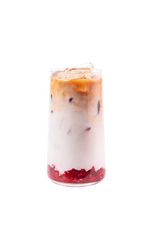 Айс лате малина