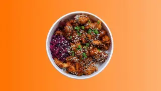 .POPCORN CHICKEN w słodkim sosie sojowym