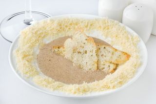 Крем-суп грибний