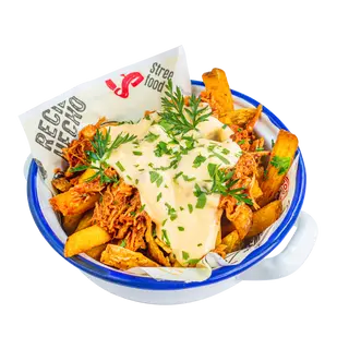 Home Made Fries Pulled Pork