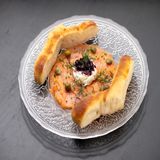 Smoked Salmon Carpaccio
