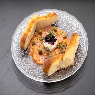 Smoked Salmon Carpaccio