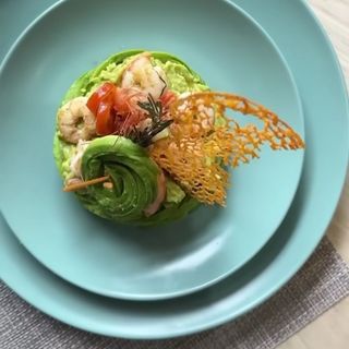 Salad Avocat Fruit De Mer