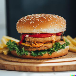 Пилешки бургер