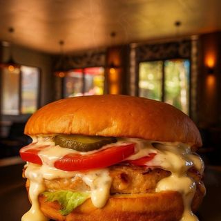 Бургер курячий