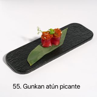 Gunkan de atún picante