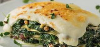 Pasta Lasaña Ricota Y Espinaca