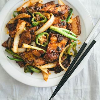 Double cooked spicy pork