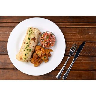 Sausage And Egg Breakfast Burrito