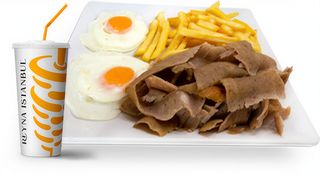 Menú Plato Huevos Rotos Con Pollo