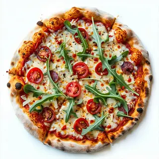 Pizza rossa golosa