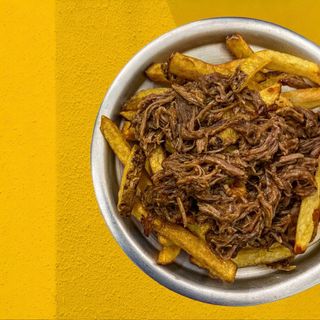 Mayo sticks con pulled pork e cheddar