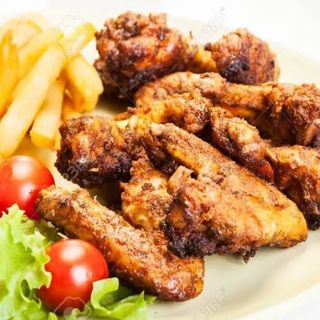 Menú Plato De Alitas De Pollo