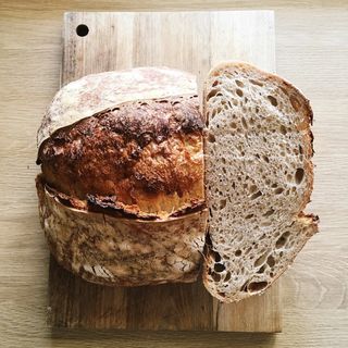 Pão Massa Mãe Com Azeite Aromatizado