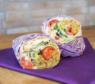 Falafel Roll Wrap
