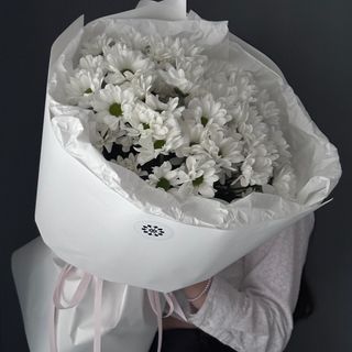 Букет «Хризантема біла (7)»