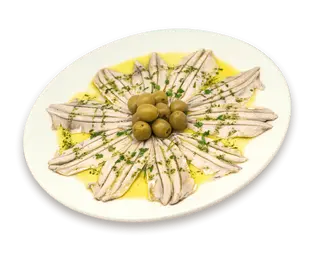 Tapa De Boquerones En Vinagre